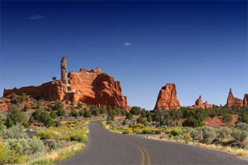 teacher working with students