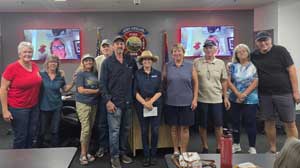 HOCRN Community Garden Volunteers & Garden Leader Bonnie Leedy