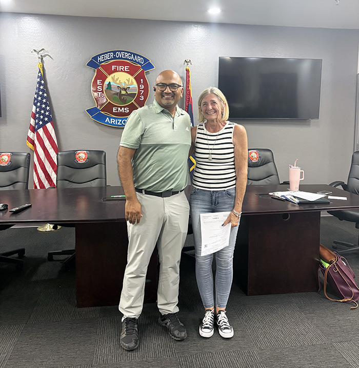 Dave Bhakta, volunteer of the month for July 2026