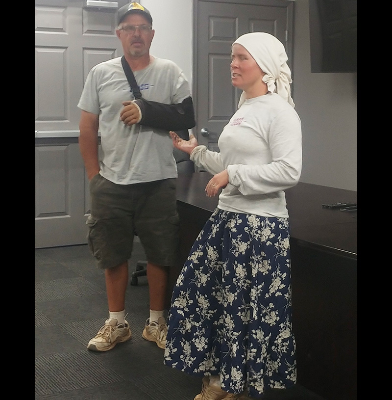 Heber-Overgaard Support Services (HOSS) honoring and showing support for Paige Saye and her family