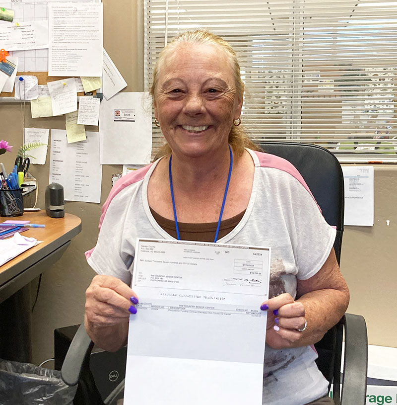 Phyllis Ault May-Volunteer of the month for May 2025