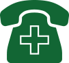 phone with medical cross on it