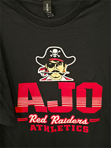 Black AJO Red Raiders Athletics Shirt