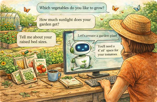 Using AI to help plan your individualized garden