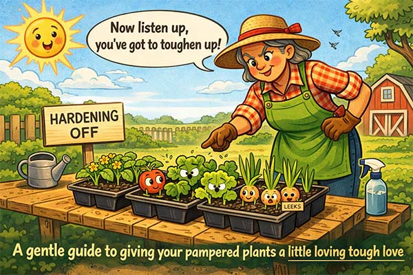 Hardening off your seedlings