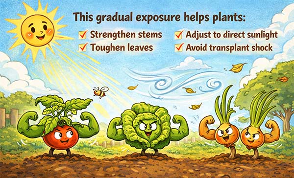 Hardening off your seedlings
