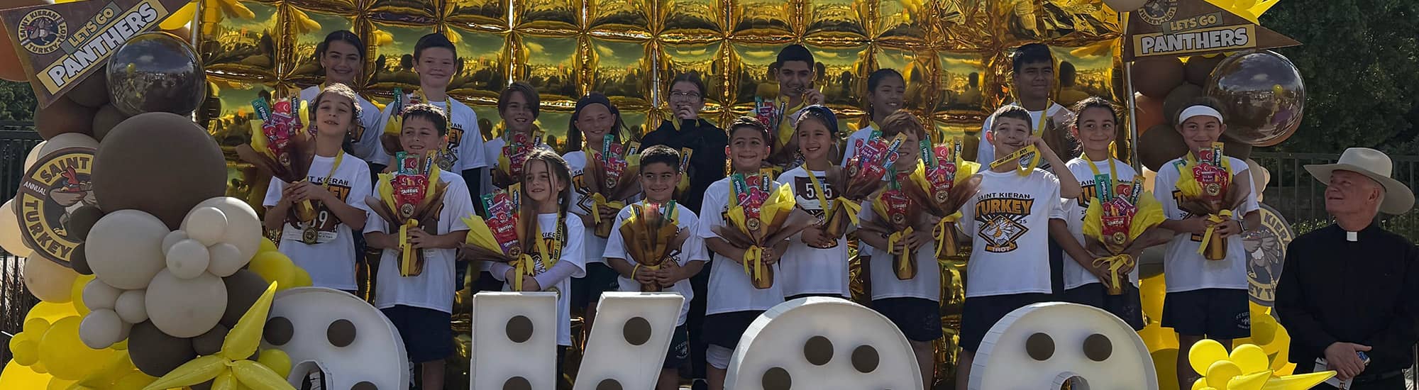 Jog a thon group photo