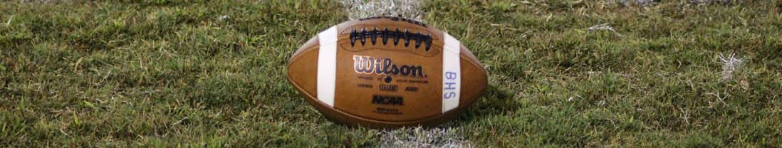 Football on a field