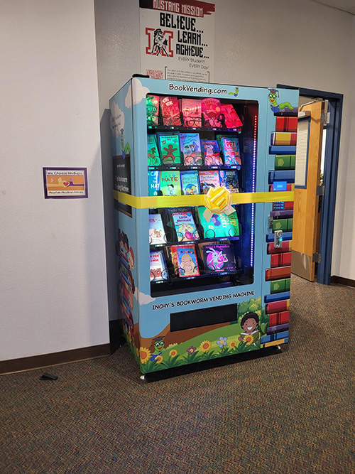 Mountain Meadows new book machine