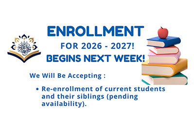 Enrollment for 2026–2027