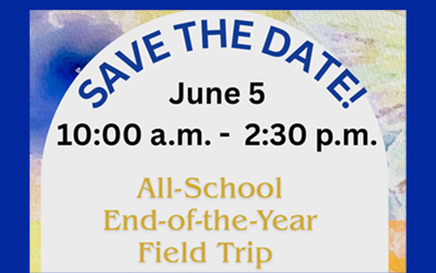 End of the Year Field Trip