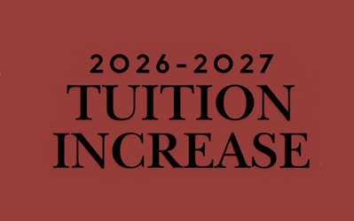 2026-2027 Tuition Increase