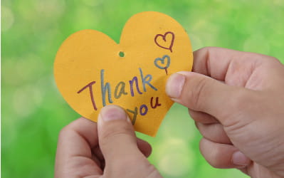 A Special Thanks!