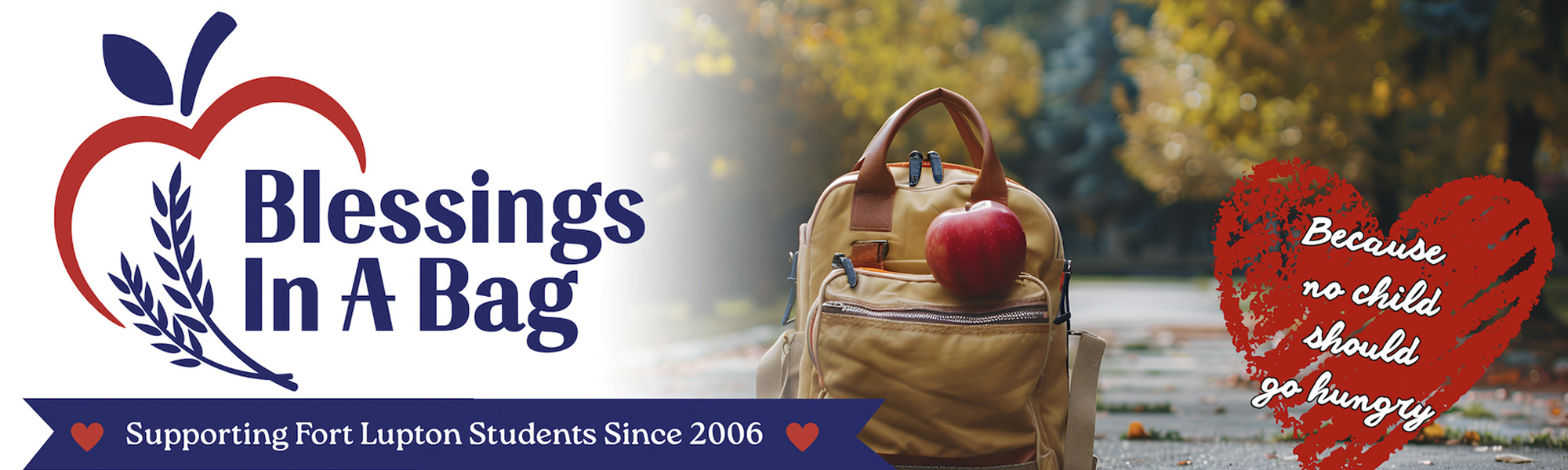 installing some pipe Blessings in a Bag - Supporting Fort Lupton Students Since 2006 - Because no child should go hungry