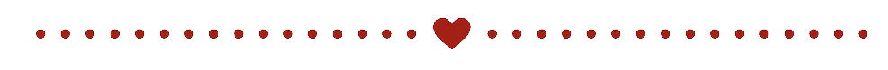 Heart decorative divider