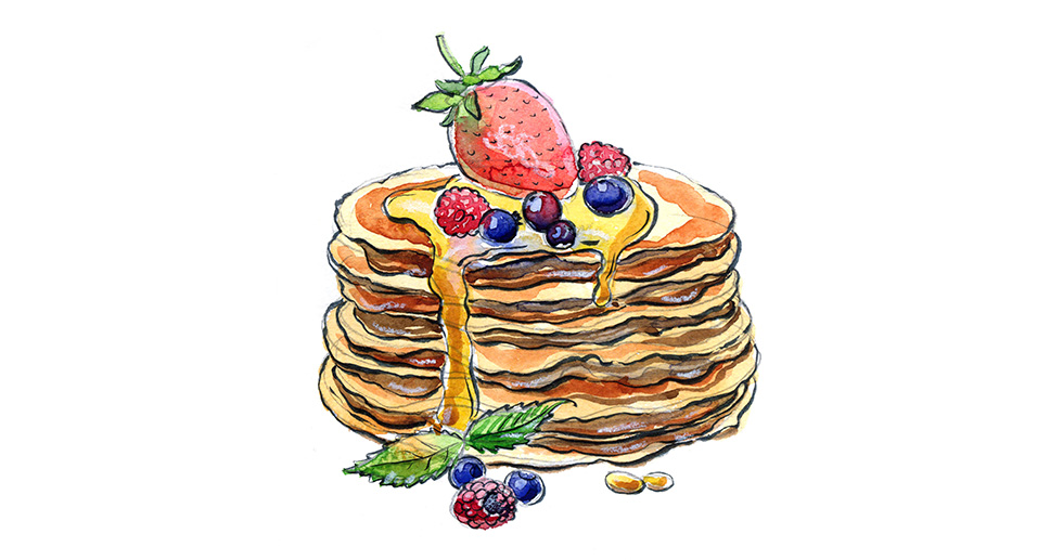 Pancakes with Principal Sherman