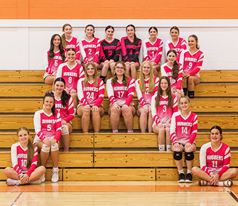 Girls volleyball team