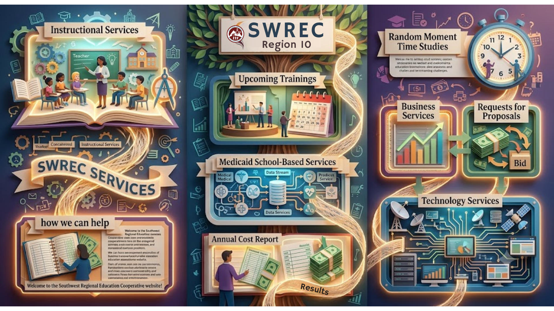SWREC Region 10 Map