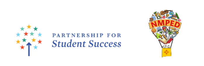 A title that says Student Success followed by the New Mexico Public Education Department Logo