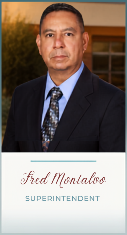 Superintendent Fred Montalvo