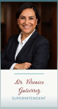 Superintendent Dr. Verenice Gutierrez