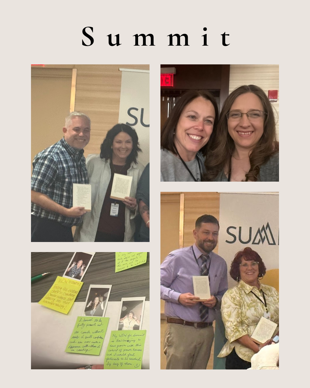 Summit Coaching Collage