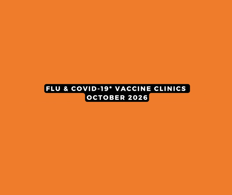 October Flu and COVID-19 Vaccine Clinics