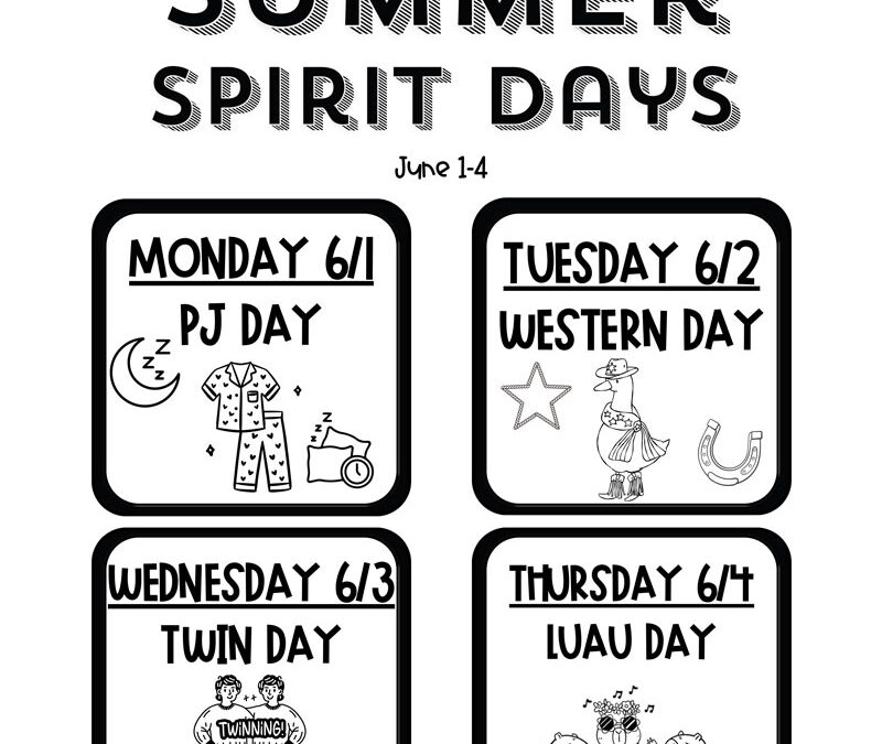 Summer Spirit Days