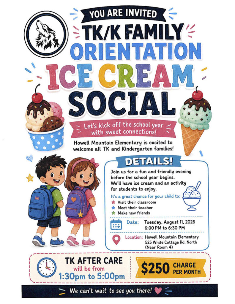 Ice Cream Social flyer