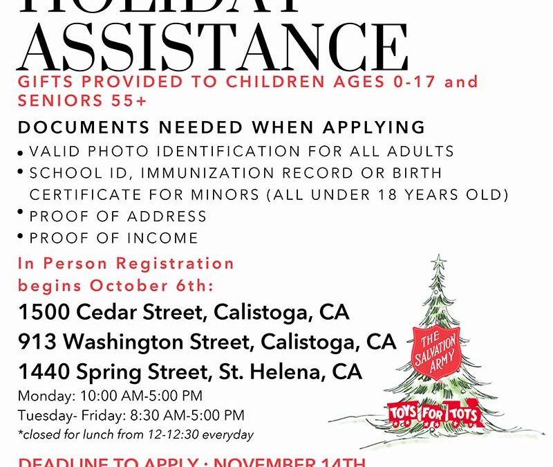 Holiday Assistance
