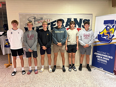 A group of students who got OSHA-10 certified