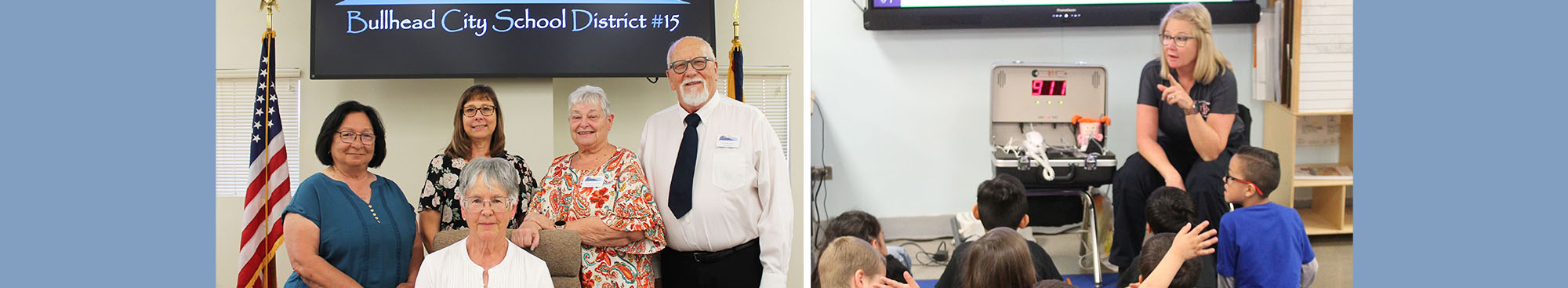 BCSDs governing board for 2026 and Bullhead City Fire Department educator Lorrae Viles loves teaching our Desert Valley students how and why to call 911