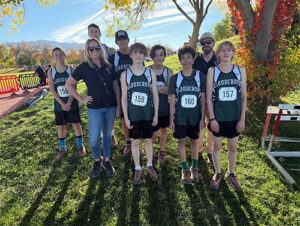 Cross country boys team