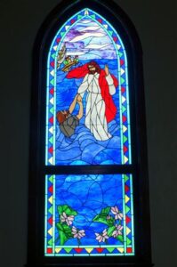 Jesus Saving Peter