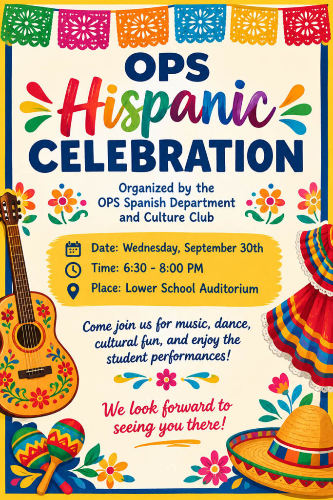 OPS Hispanic Celebration flyer