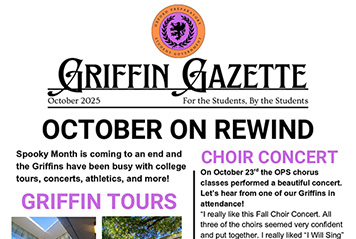 October Griffin Gazette