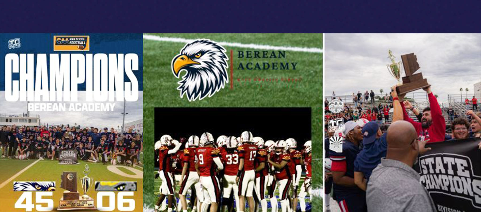 Berean Academy photo collage