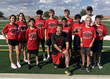 Cross Country Track team and coaches