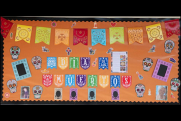 El Dia De Los Muertos bulletin board