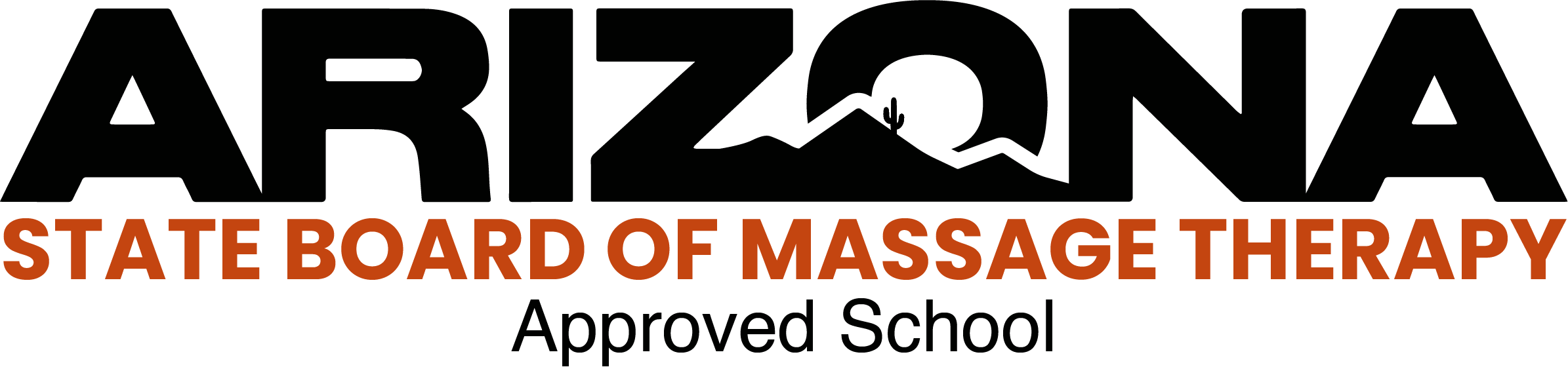 Arizona State Board of Massage Therapy Approved School logo