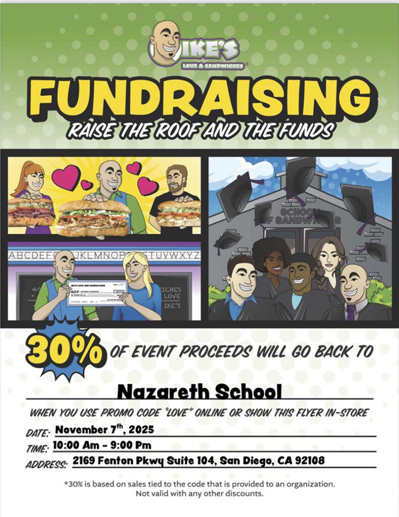 Ike's Fundraising Raise the roof and the funds flyer