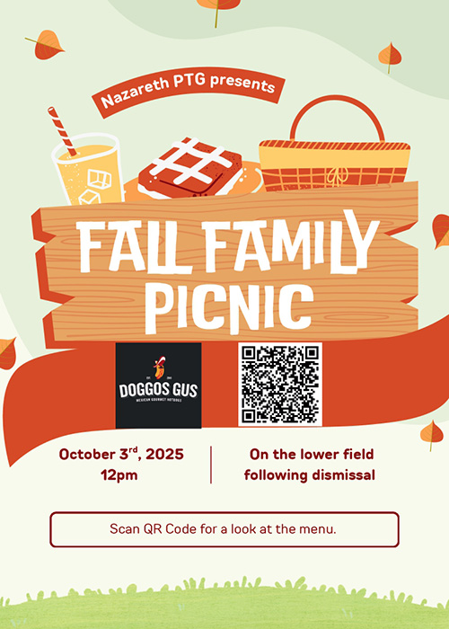 Fall Family Picnic Flyer