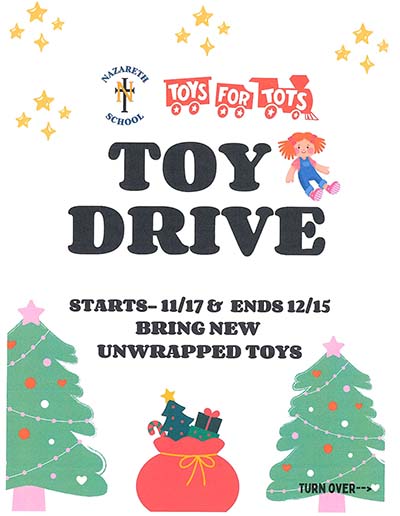 Toys for tots flyer