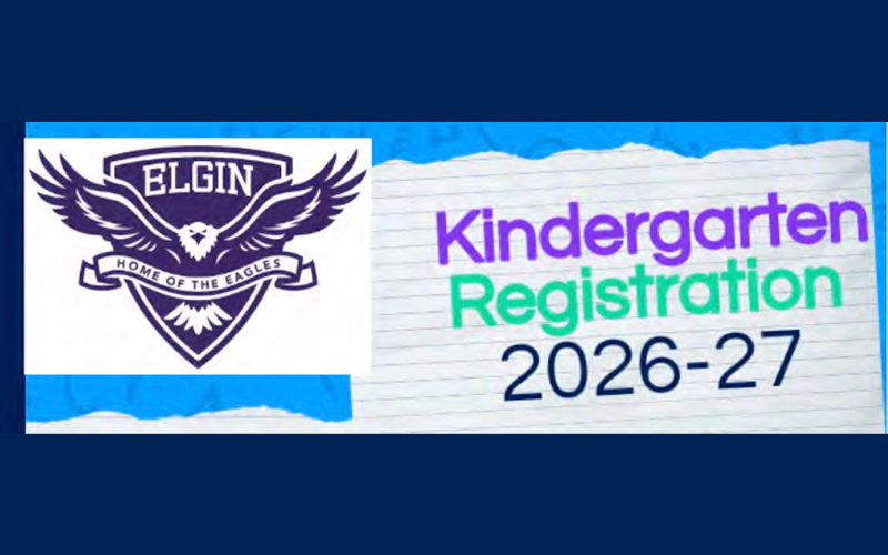 Elgin Home of the Eagles - Kindergarten Registration 2026-27
