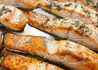 cooked salmon